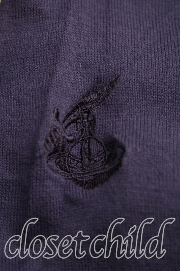 画像6: ANGLOMANIA 中古 / カットラスカーディガン 36(S相当) 青紫  H-26-01-11-048-to-IN-ZH (6)