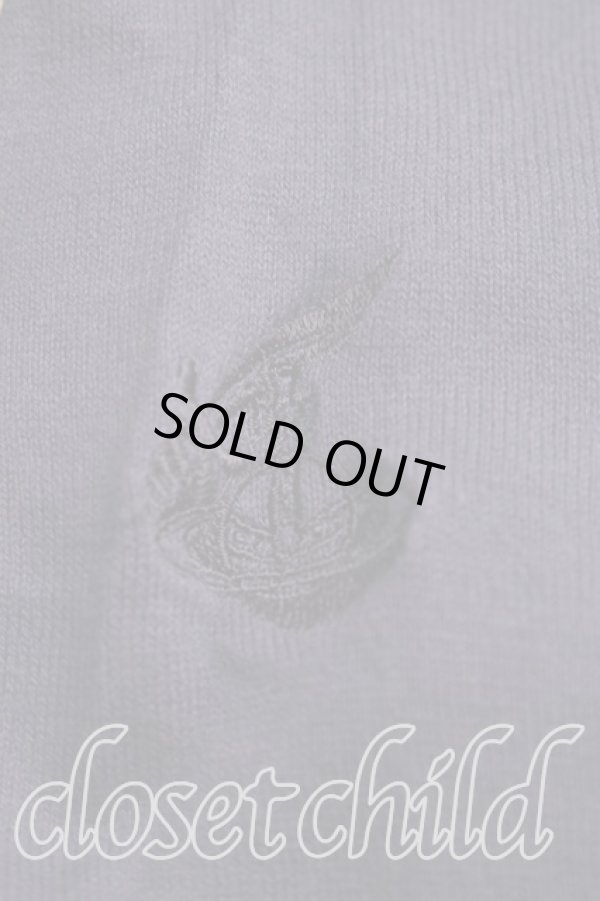 画像6: ANGLOMANIA 中古 / カットラスカーディガン 36(S相当) 青紫  H-26-01-11-048-to-IN-ZH (6)