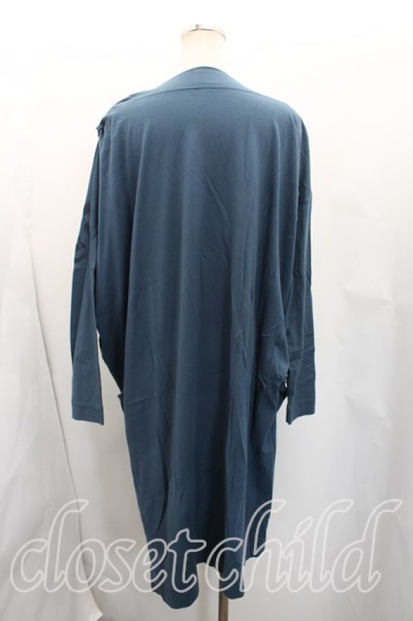 画像2: ヴィヴィアンウエストウッド 中古 / PANKATUREカットソー 2(9号相当) 青緑  H-26-01-11-049-to-IN-ZH (2)