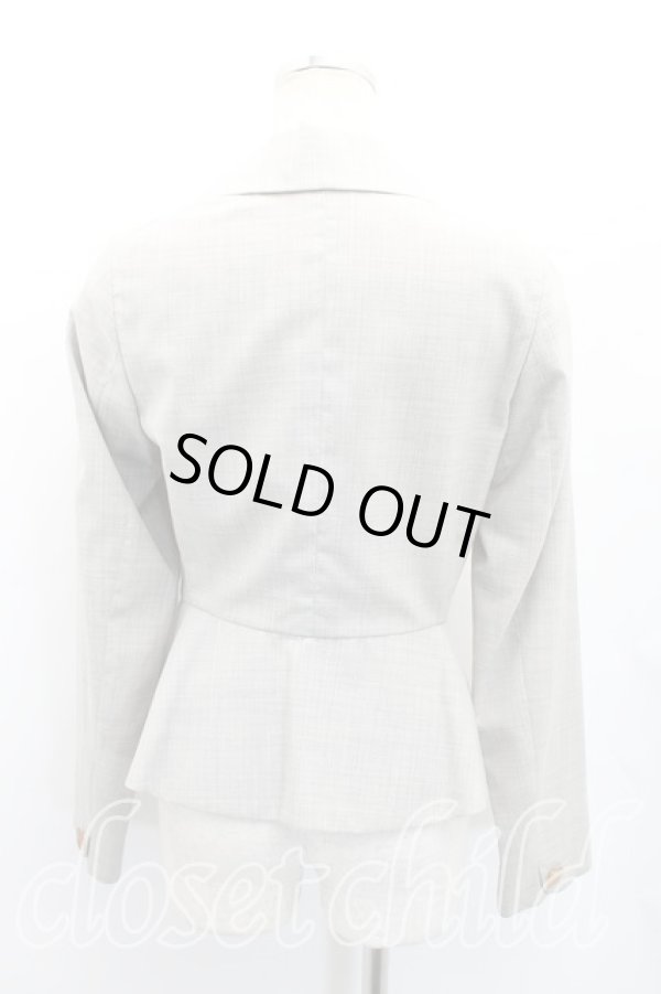 画像2: ヴィヴィアンウエストウッド 中古 / ベッティーナジャケット 38（7号相当） 灰  H-26-01-11-052-jc-OD-ZH (2)