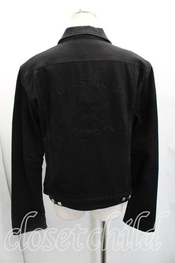 画像2: ANGLOMANIA 中古 / T.F.T.Lデニムジャケット M 黒  H-26-01-11-054-jc-OD-ZH (2)