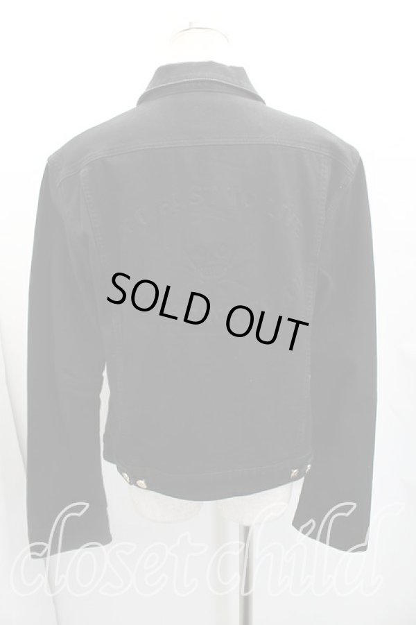 画像2: ANGLOMANIA 中古 / T.F.T.Lデニムジャケット M 黒  H-26-01-11-054-jc-OD-ZH (2)