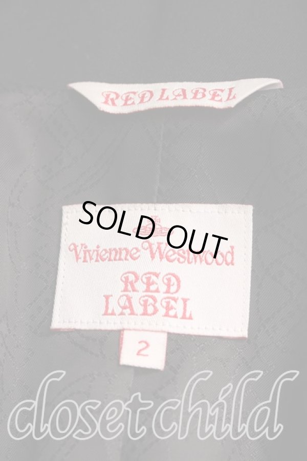 画像5: ヴィヴィアンウエストウッド 中古 / ラブジャケット＆ライディングスカートセットアップ 2(9号相当) 黒  H-26-01-11-056-su-IN-ZH (5)