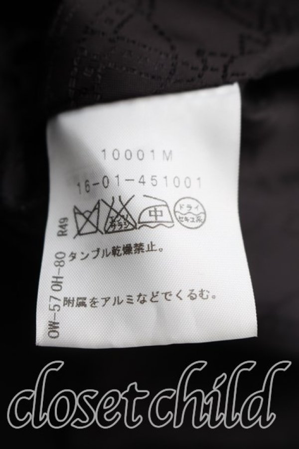 画像6: ヴィヴィアンウエストウッド 中古 / ラブジャケット＆ライディングスカートセットアップ 2(9号相当) 黒  H-26-01-11-056-su-IN-ZH (6)