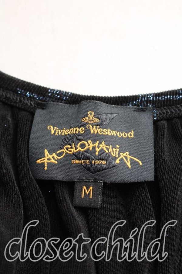 画像3: ANGLOMANIA 中古 / バーブドワイヤーptカットソー M 黒  H-26-01-11-057-op-OD-ZH (3)