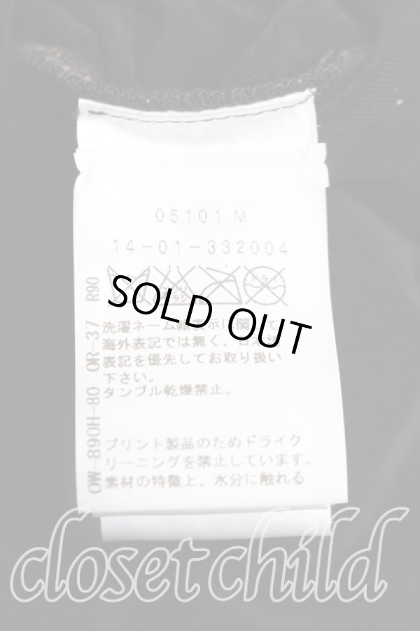 画像4: ANGLOMANIA 中古 / バーブドワイヤーptカットソー M 黒  H-26-01-11-057-op-OD-ZH (4)