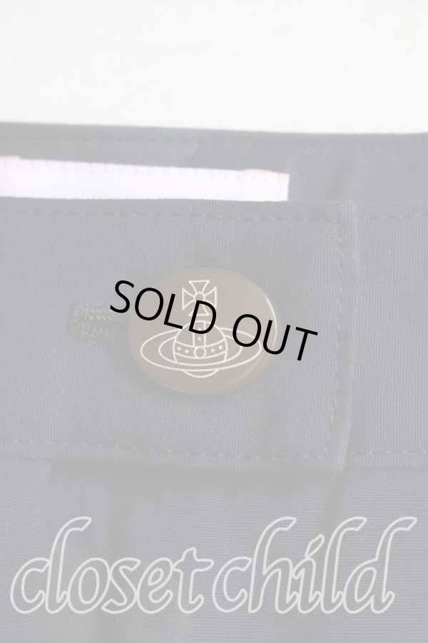 画像6: ヴィヴィアンウエストウッド 中古 / フラワーptショートパンツ 1（7号相当） 黒  H-26-01-11-059-pa-OD-ZH (6)