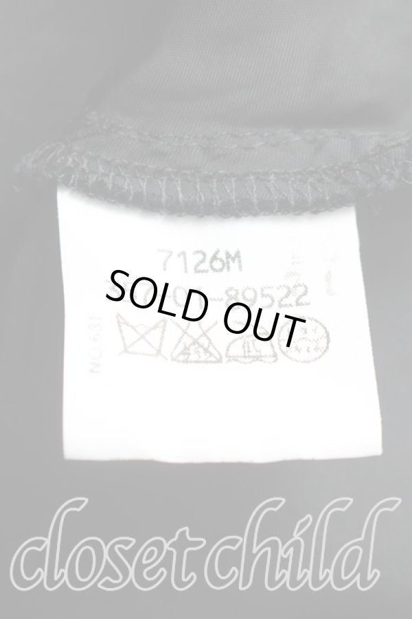 画像4: ヴィヴィアンウエストウッド 中古 / オーブ総柄タイフロントシャツ 2(9号相当) 黒  H-26-01-11-064-bl-IN-ZH (4)