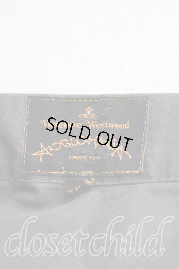 画像3: ANGLOMANIA 中古 / イレギュラースカート 42（11号相当） カーキ  H-26-01-11-067-sk-OD-ZH (3)