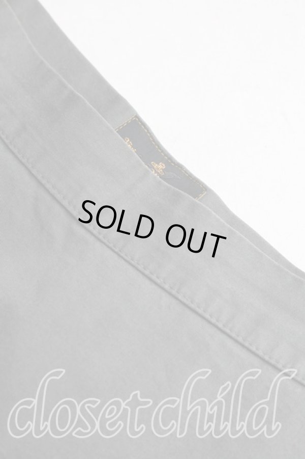 画像6: ANGLOMANIA 中古 / イレギュラースカート 42（11号相当） カーキ  H-26-01-11-067-sk-OD-ZH (6)