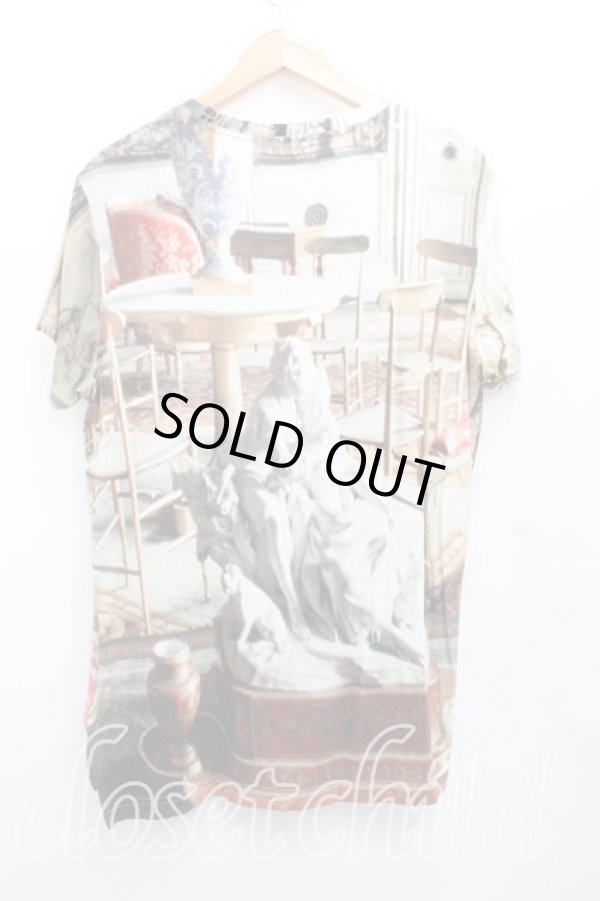 画像2: ヴィヴィアンウエストウッド 中古 / サロン柄Tシャツ XL マルチ  H-26-01-11-074-ts-OD-ZH (2)