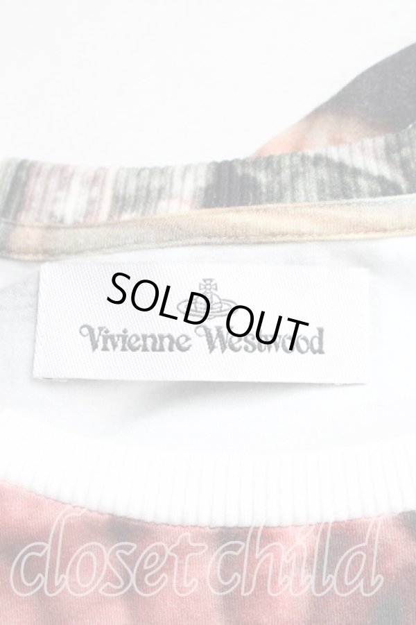 画像3: ヴィヴィアンウエストウッド 中古 / サロン柄Tシャツ XL マルチ  H-26-01-11-074-ts-OD-ZH (3)