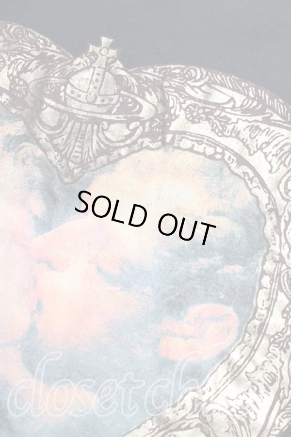 画像6: ヴィヴィアンウエストウッド 中古 / キッシング額縁Tシャツ S 黒  H-26-01-11-076-ts-OD-ZH (6)