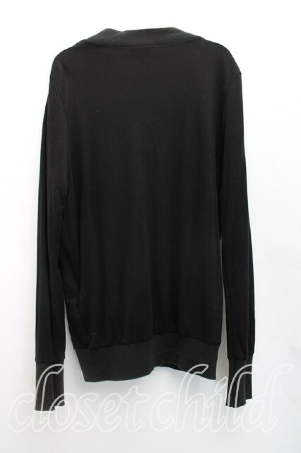 画像2: ヴィヴィアンウエストウッド MAN 中古 / オーブ刺繍カーディガン 48(メンズL相当) 黒  H-26-01-11-082-to-IN-ZH (2)