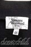 画像3: ヴィヴィアンウエストウッド MAN 中古 / オーブ刺繍カーディガン 48(メンズL相当) 黒  H-26-01-11-082-to-IN-ZH (3)