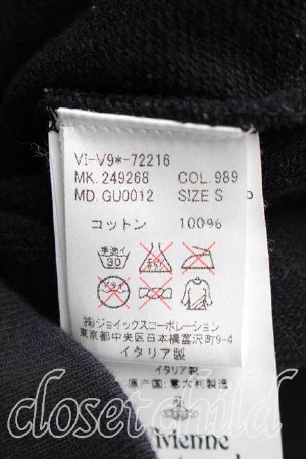 画像4: ヴィヴィアンウエストウッド 中古 / エリザベススウェット S 黒  H-26-01-11-083-to-IN-ZH (4)