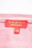 画像3: ヴィヴィアンウエストウッド 中古 / カラーオーブ刺繍カーディガン M ピンク  H-26-01-11-084-to-OD-ZH (3)
