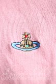 画像6: ヴィヴィアンウエストウッド 中古 / カラーオーブ刺繍カーディガン M ピンク  H-26-01-11-084-to-OD-ZH (6)