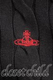 画像6: ヴィヴィアンウエストウッド 中古 / ケーブルカーディガン 03（L相当） 黒  H-26-01-11-086-to-OD-ZH (6)