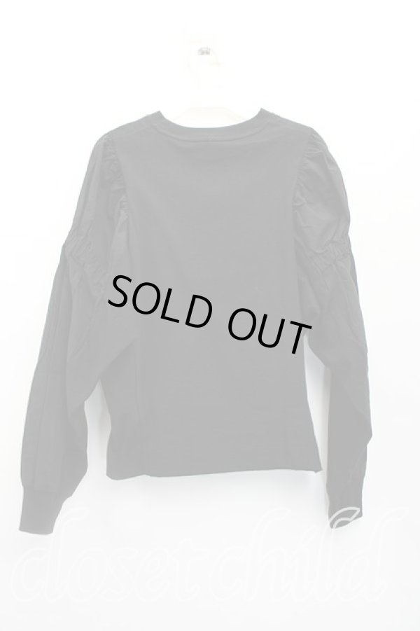 画像2: ヴィヴィアンウエストウッド 中古 / オーブ刺繍ギャザーカットソー 00（ワンサイズ） 黒  H-26-01-11-087-to-OD-ZH (2)