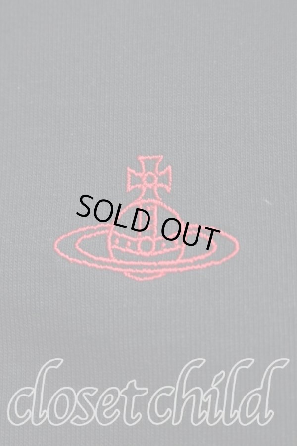 画像6: ヴィヴィアンウエストウッド 中古 / オーブ刺繍ギャザーカットソー 00（ワンサイズ） 黒  H-26-01-11-087-to-OD-ZH (6)