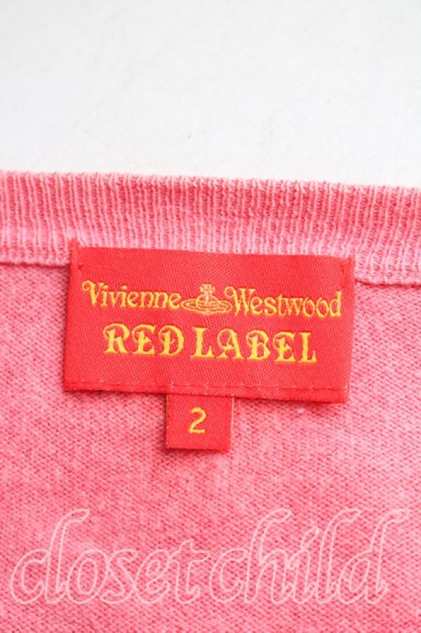 画像3: ヴィヴィアンウエストウッド 中古 / 単色オーブ刺繍カーディガン 2(9号相当) ピンク  H-26-01-11-088-to-IN-ZH (3)