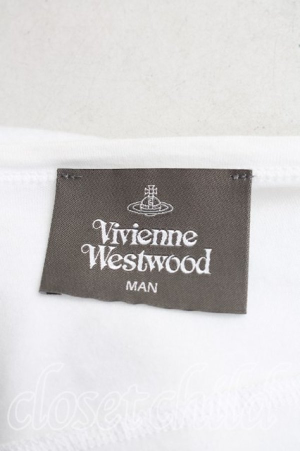 画像3: ヴィヴィアンウエストウッド MAN 中古 / デンジャラスアニマルBIGカットソー FREE 白  H-26-01-11-090-to-OD-ZH (3)