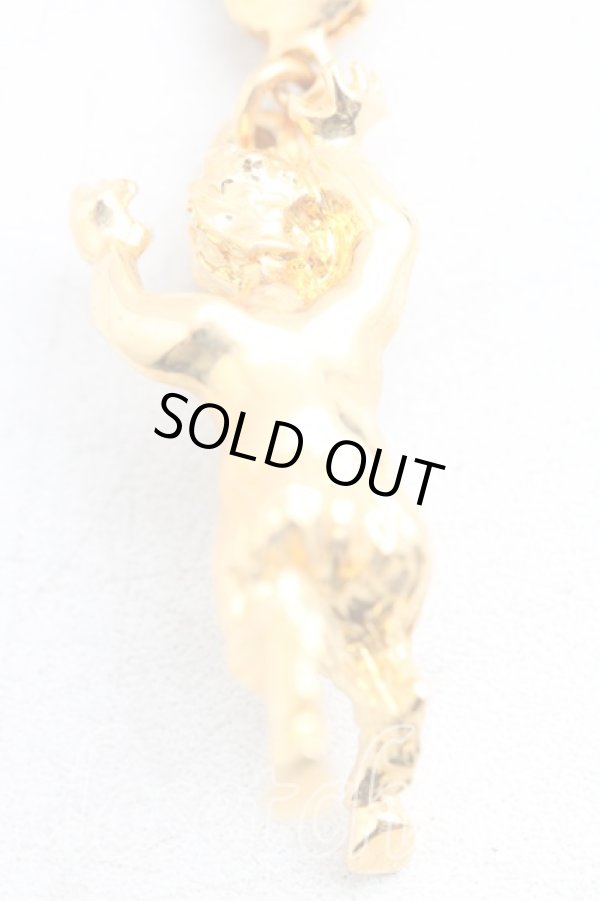 画像2: ヴィヴィアンウエストウッド 中古 / サティアチャーム  ゴールド  H-26-01-11-093-ac-OD-ZH (2)