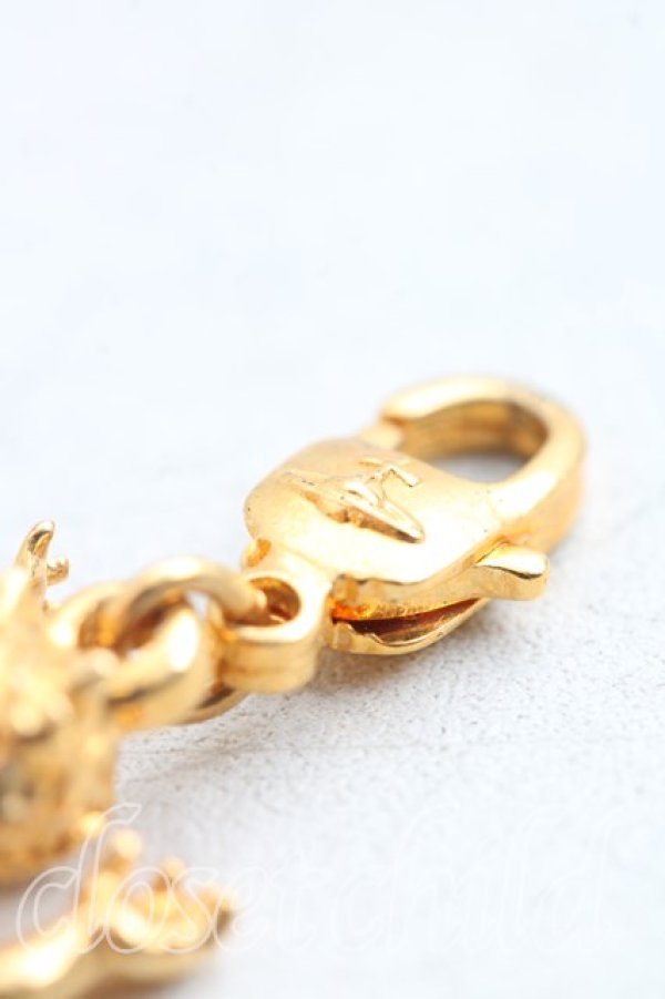 画像3: ヴィヴィアンウエストウッド 中古 / サティアチャーム  ゴールド  H-26-01-11-093-ac-OD-ZH (3)