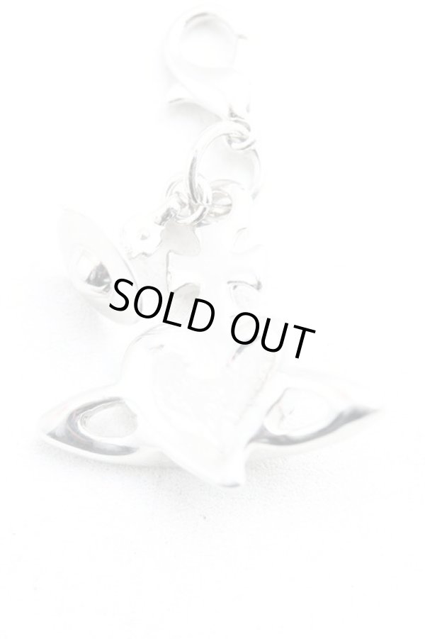 画像2: ヴィヴィアンウエストウッド 中古 / ディアマンテハートチャーム  紫  H-26-01-11-094-ac-OD-ZH (2)