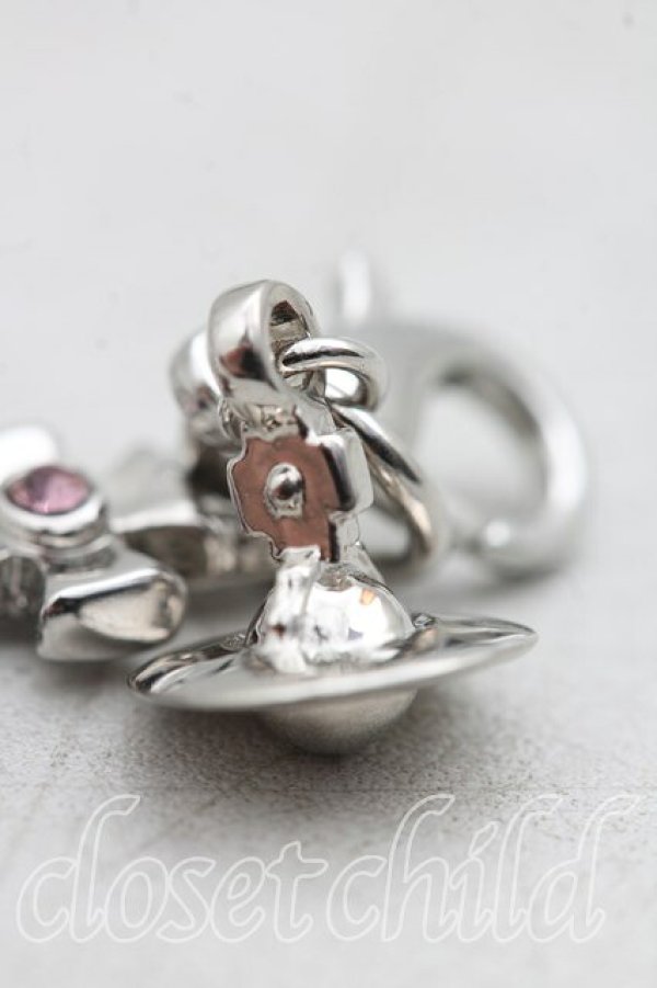 画像3: ヴィヴィアンウエストウッド 中古 / ディアマンテハートチャーム  紫  H-26-01-11-094-ac-OD-ZH (3)