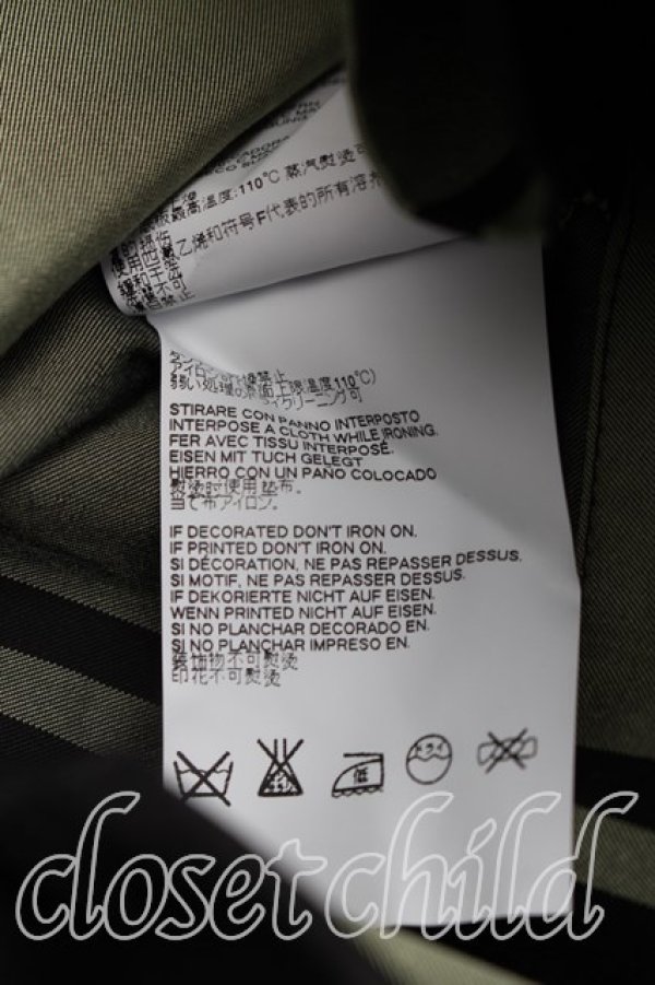 画像5: ヴィヴィアンウエストウッド 中古 / ストライプ切替ウエスト紐ワンピース 38(7号相当) 灰×緑  H-26-01-11-001-op-IN-ZH (5)