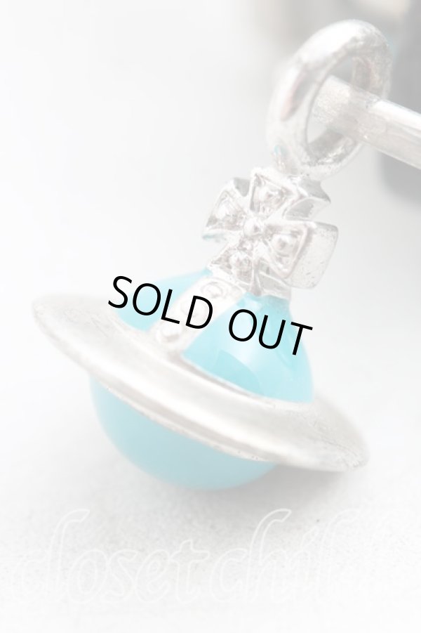 画像4: ヴィヴィアンウエストウッド 中古 / スクイグルカフス  黒×青  H-26-01-11-097-ac-IN-ZH (4)