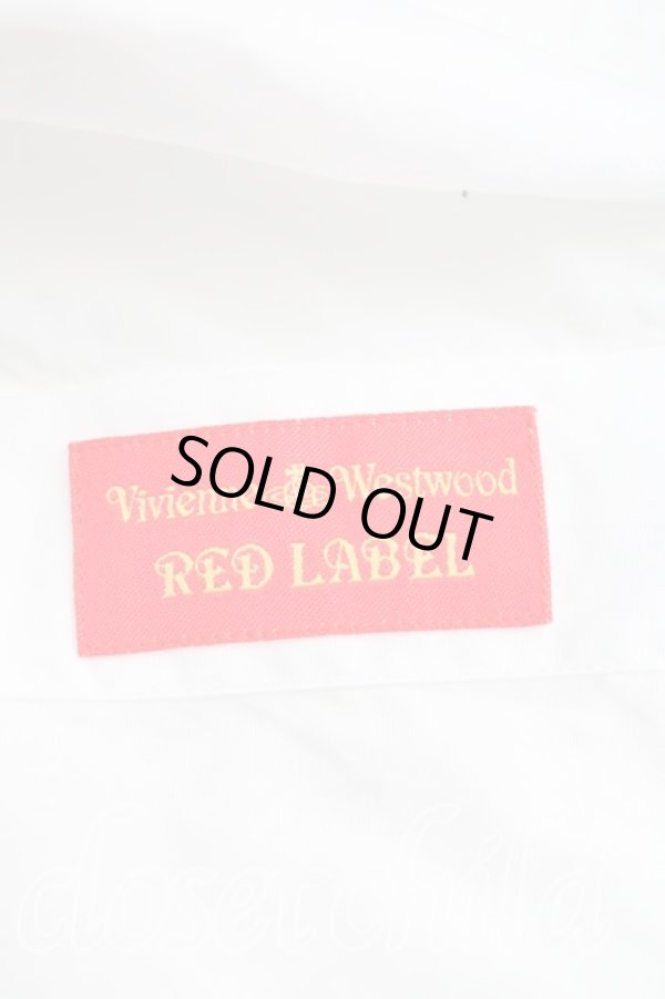 画像3: ヴィヴィアンウエストウッド 中古 / フロントフリルシャツ 40（9号相当） 白  H-26-01-11-011-bl-OD-ZH (3)