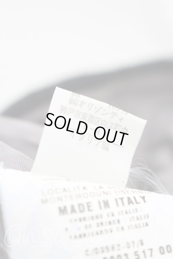 画像6: ANGLOMANIA 中古 / フリンジベレー  灰  H-26-01-11-100-ha-OD-ZH (6)