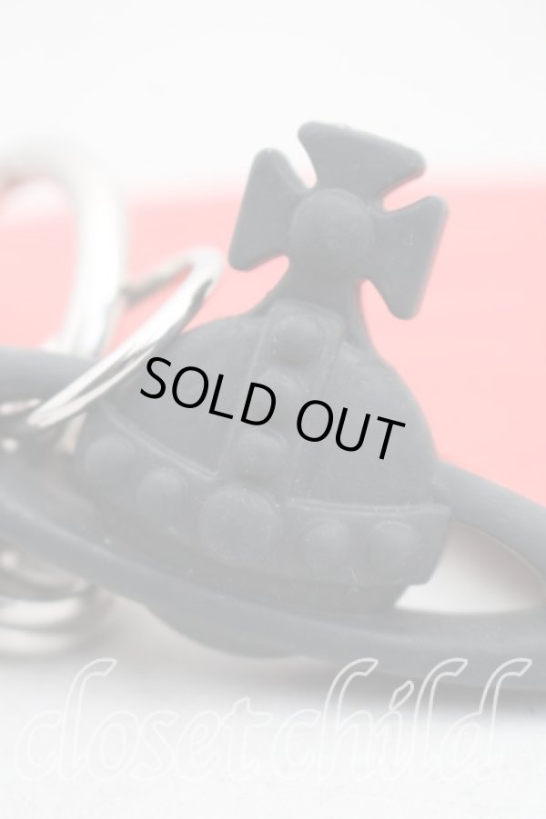 画像4: ヴィヴィアンウエストウッド 中古 / アシメハートチャーム  赤×黒×シルバー  H-26-01-11-102-gd-IN-ZH (4)