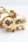 画像2: ヴィヴィアンウエストウッド 中古 / PIGネックレス  ゴールド  H-26-01-11-103-nl-OD-ZH (2)