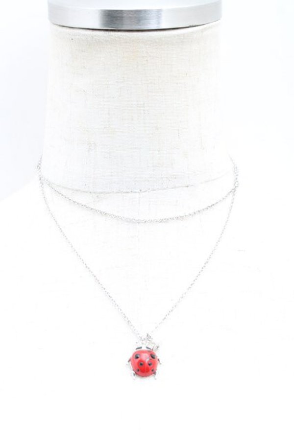 画像6: ヴィヴィアンウエストウッド 中古 / LADYBIRD LONG PENDANT  シルバー  H-26-01-11-104-nl-IN-ZH (6)
