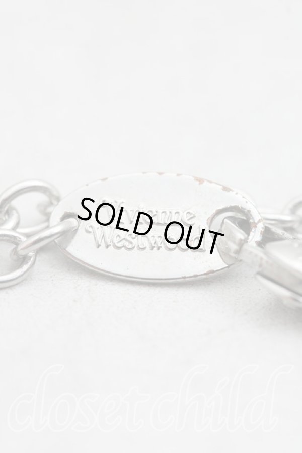 画像5: ヴィヴィアンウエストウッド 中古 / ラバーオーブネックレス  紫ｘ灰  H-26-01-11-106-nl-OD-ZH (5)