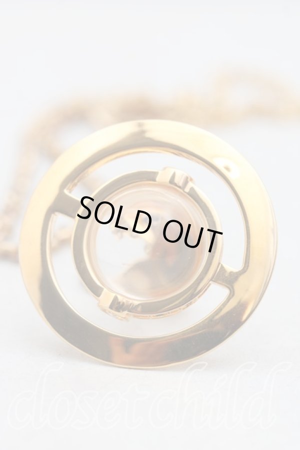 画像3: ヴィヴィアンウエストウッド 中古 / スモールオーブネックレス(旧タイプ)  ゴールド  H-26-01-11-108-nl-IN-ZH (3)