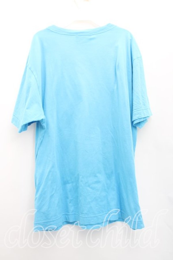 画像2: ヴィヴィアンウエストウッド MAN 中古 / シーモンスターptTシャツ 48(メンズL相当) 水色  H-26-01-11-012-ts-IN-ZH (2)