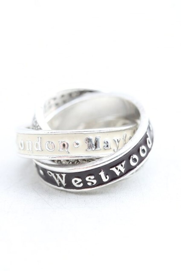 画像3: ヴィヴィアンウエストウッド 中古 / メイフェアリング M(13号相当） シルバー  H-26-01-11-110-rg-OD-ZH (3)