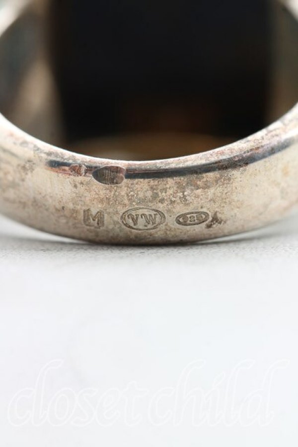 画像6: ヴィヴィアンウエストウッド 中古 / スクエアボックスリング M(14号相当） ゴールド  H-26-01-11-111-rg-OD-ZH (6)