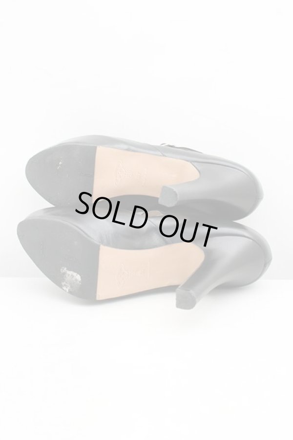 画像5: ヴィヴィアンウエストウッド 中古 / Tストラップシューズ 40（25cm相当） 黒  H-26-01-11-113-sh-OD-ZH (5)