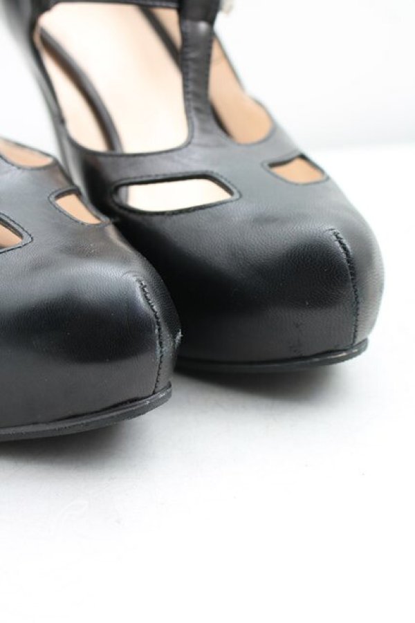 画像6: ヴィヴィアンウエストウッド 中古 / Tストラップシューズ 40（25cm相当） 黒  H-26-01-11-113-sh-OD-ZH (6)