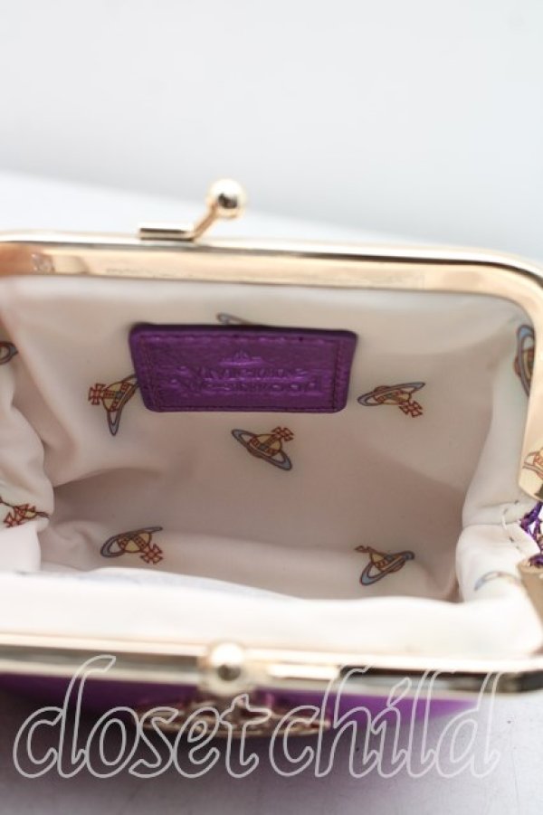 画像4: ヴィヴィアンウエストウッド MAN 中古 / CRINKLEコインポーチ  紫  H-26-01-11-115-wa-OD-ZH (4)