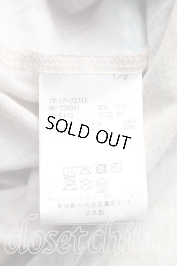 画像4: ヴィヴィアンウエストウッド 中古 / "MOODBOARD PRINT"リラックスTシャツ 46(メンズM相当) マルチ  H-26-01-11-013-ts-IN-ZH (4)