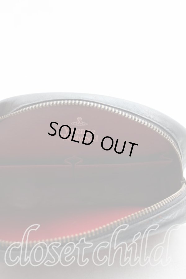 画像4: ヴィヴィアンウエストウッド 中古 / スクイグルポーチ  赤  H-26-01-11-132-gd-OD-ZH (4)