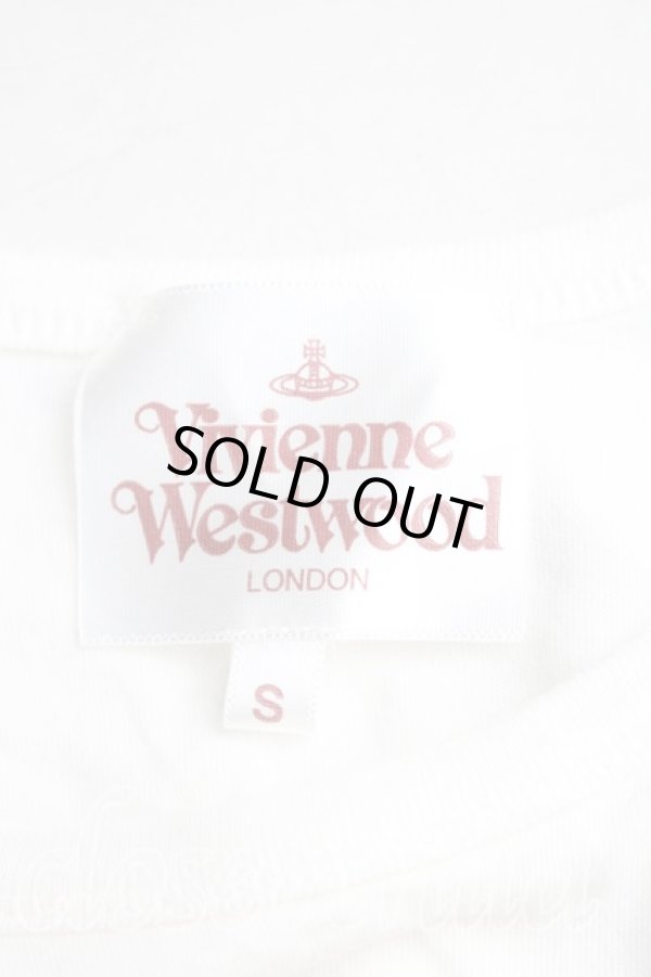 画像3: ヴィヴィアンウエストウッド 中古 / プッティ額縁Tシャツ S 白  H-26-01-11-014-ts-OD-ZH (3)