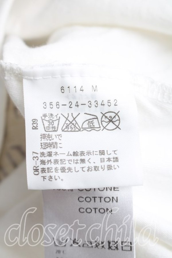 画像4: ヴィヴィアンウエストウッド 中古 / プッティ額縁Tシャツ S 白  H-26-01-11-014-ts-OD-ZH (4)